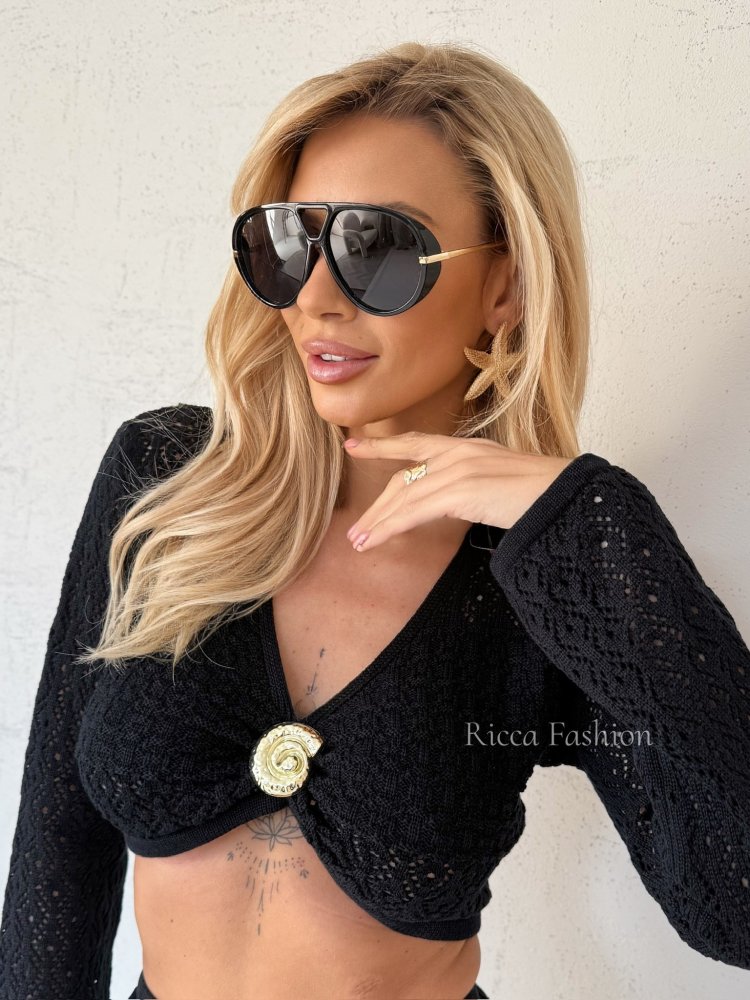 Okulary przeciwsłoneczne NATALIE, black