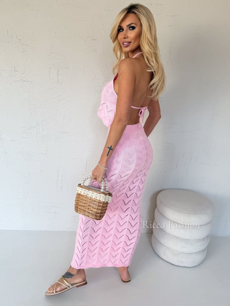 Komplet MARBELLA – sweet pink