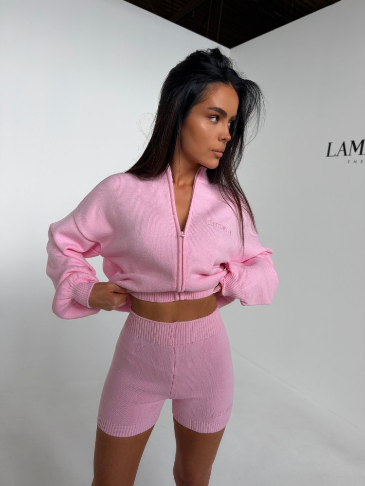 Komplet SOCIAL róż