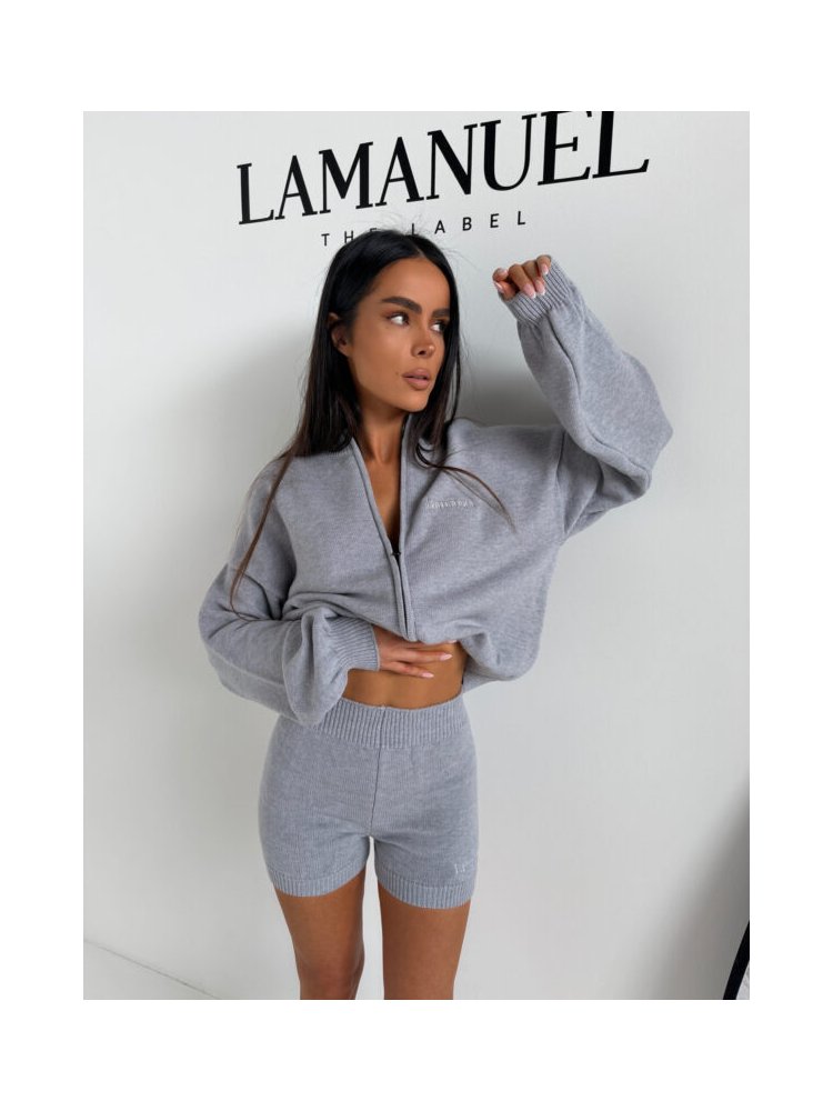 Komplet SOCIAL szary