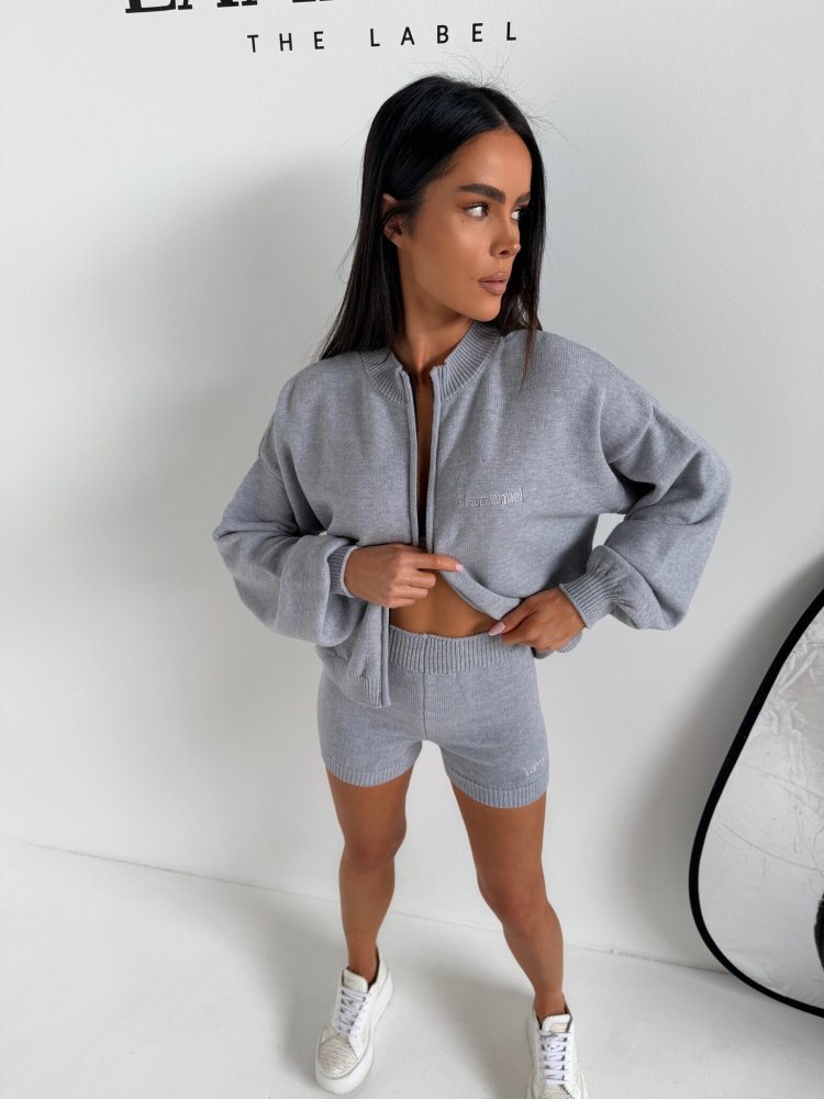 Komplet SOCIAL szary