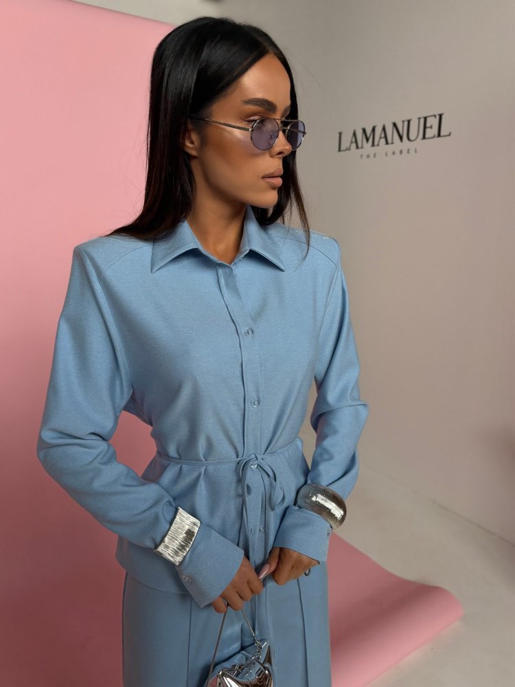 Koszula AURA błękit