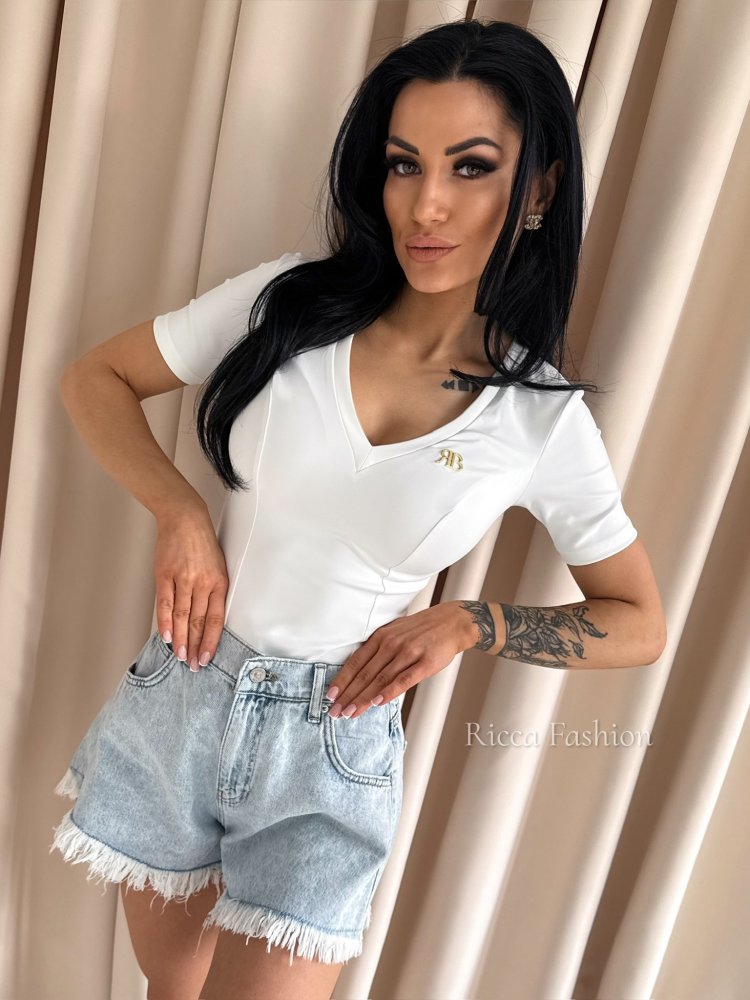 Bluzka premium BELISA, white