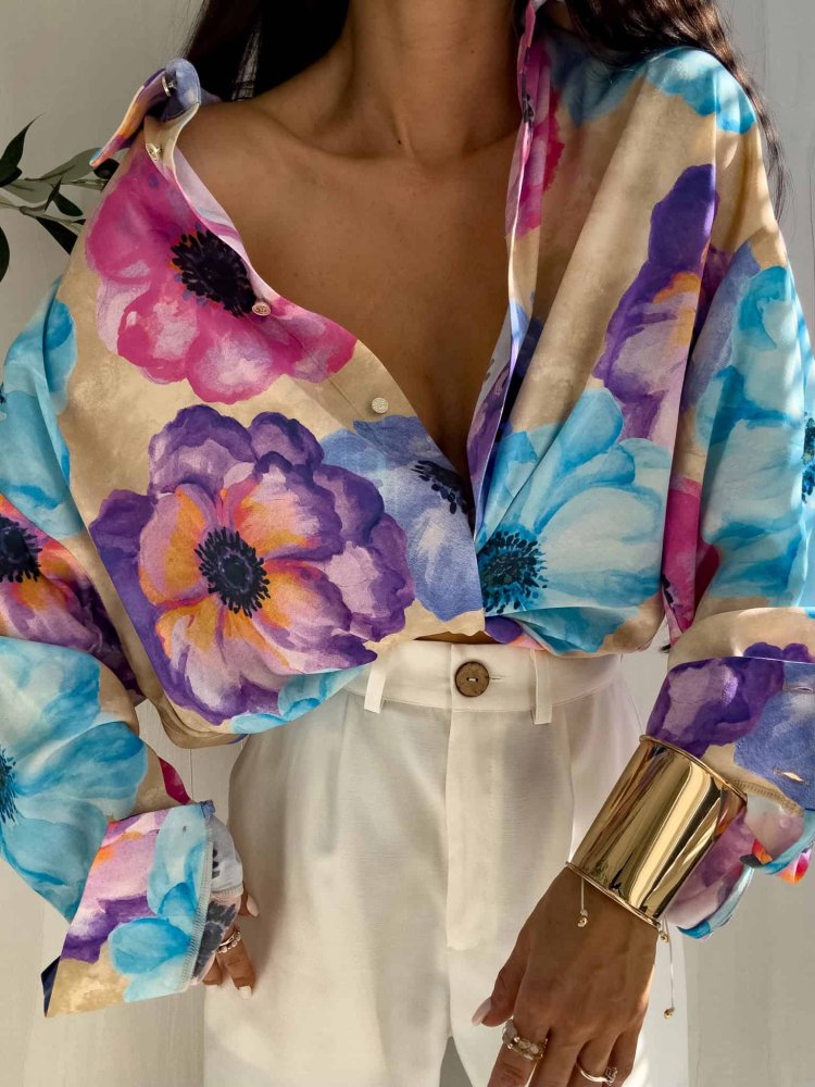 Koszula OVER SPRING, flowers