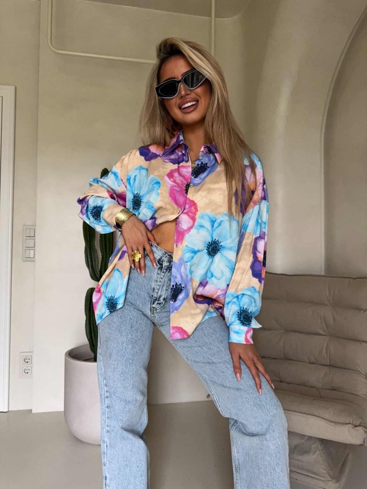 Koszula OVER SPRING, flowers