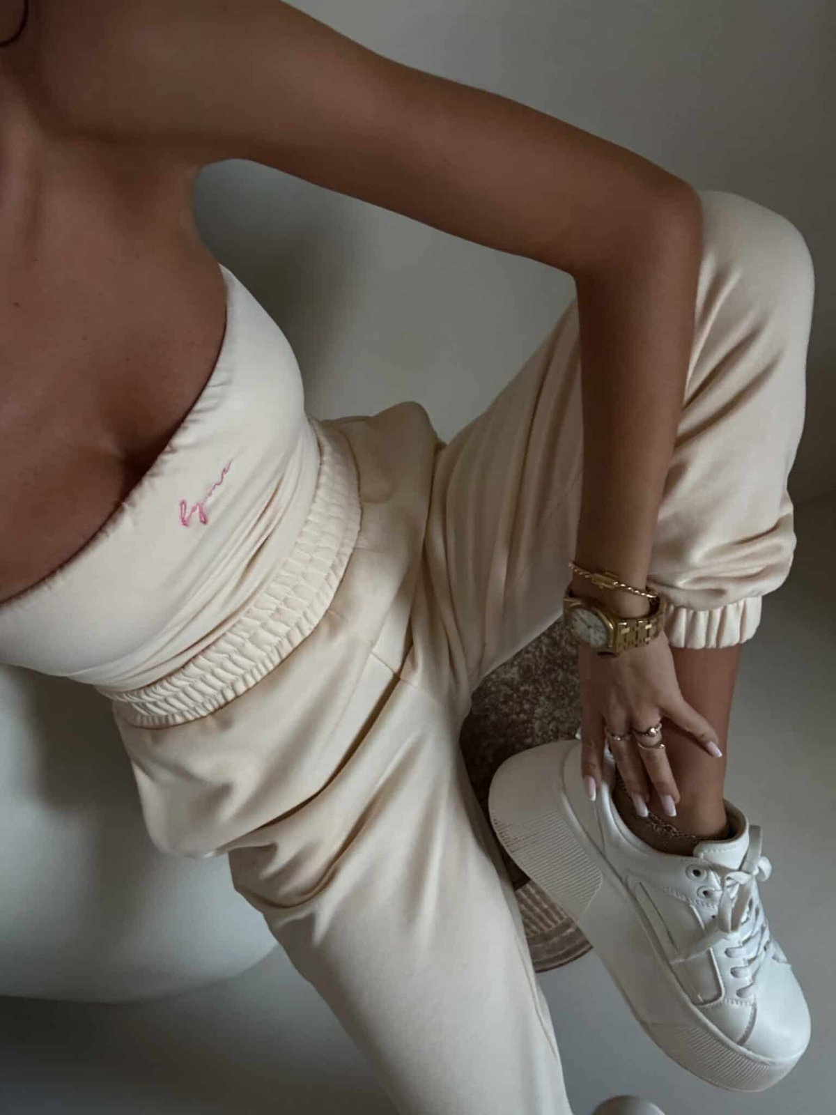 Top z wiskozy MAVEN, waniliowy