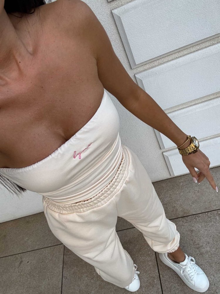 Top z wiskozy MAVEN, waniliowy