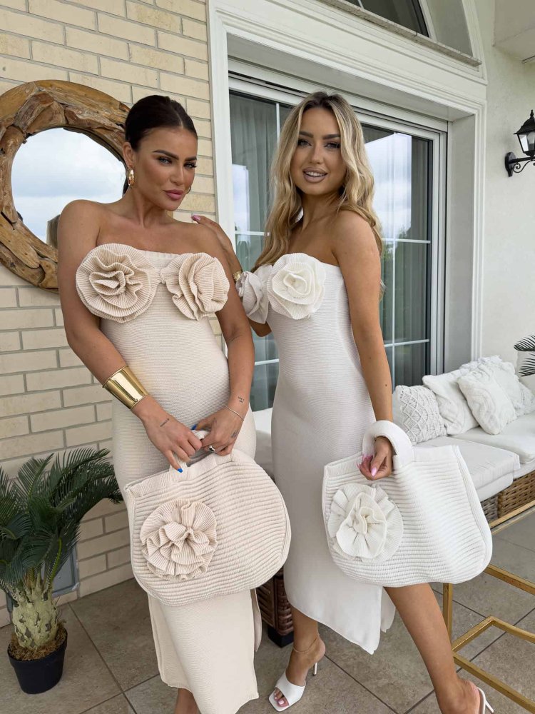 Sukienka ALOHA – beż