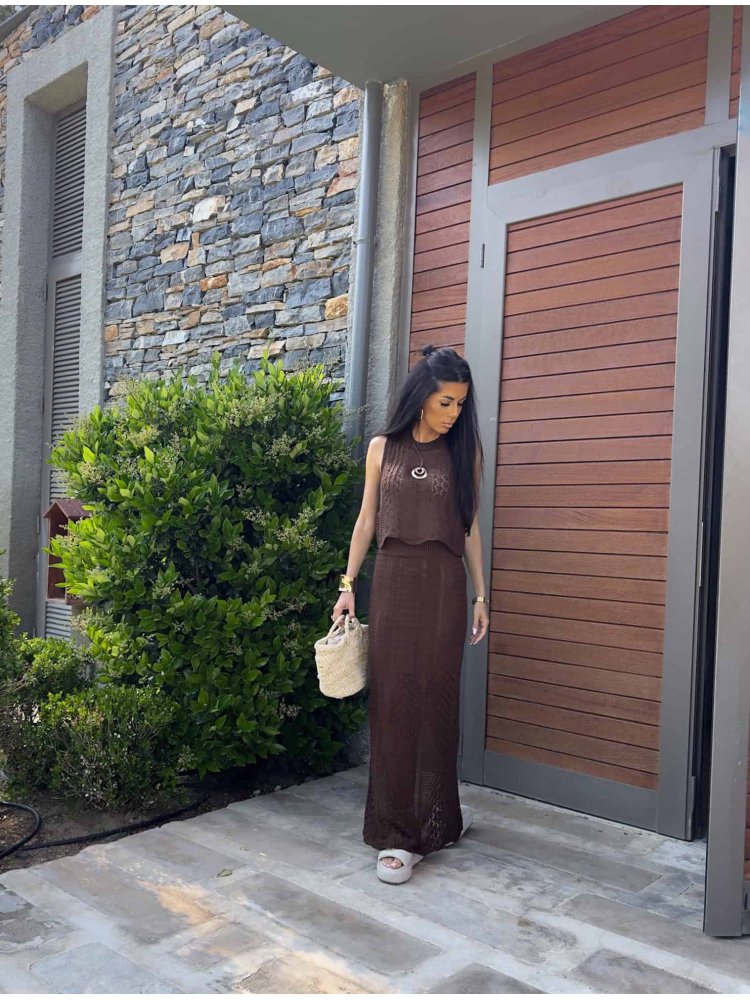 Komplet FLORIDA – czekolada