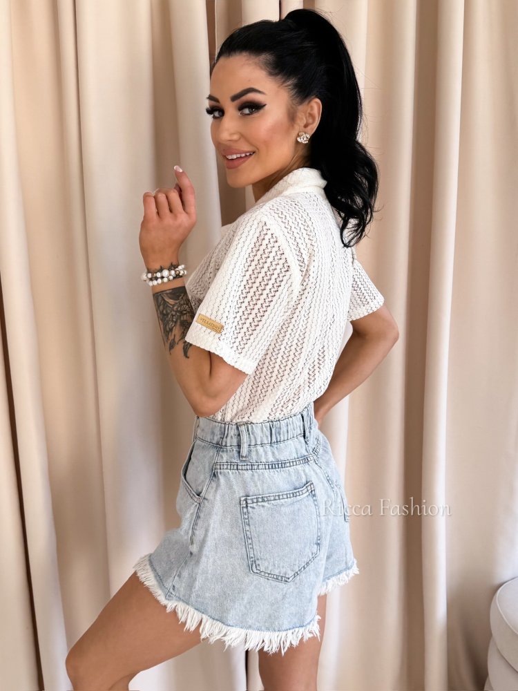 Bluzka wiskozowa SEASHELL,...