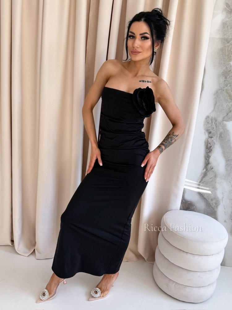 Sukienka maxi BLOOME, black