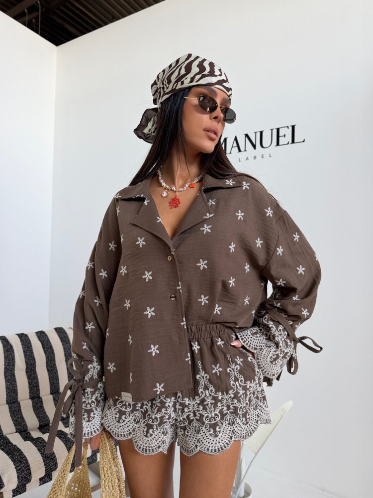 Komplet DEL MAR czekolada