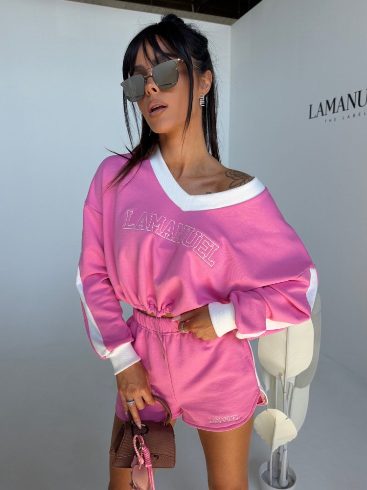 Komplet DOUBLE róż