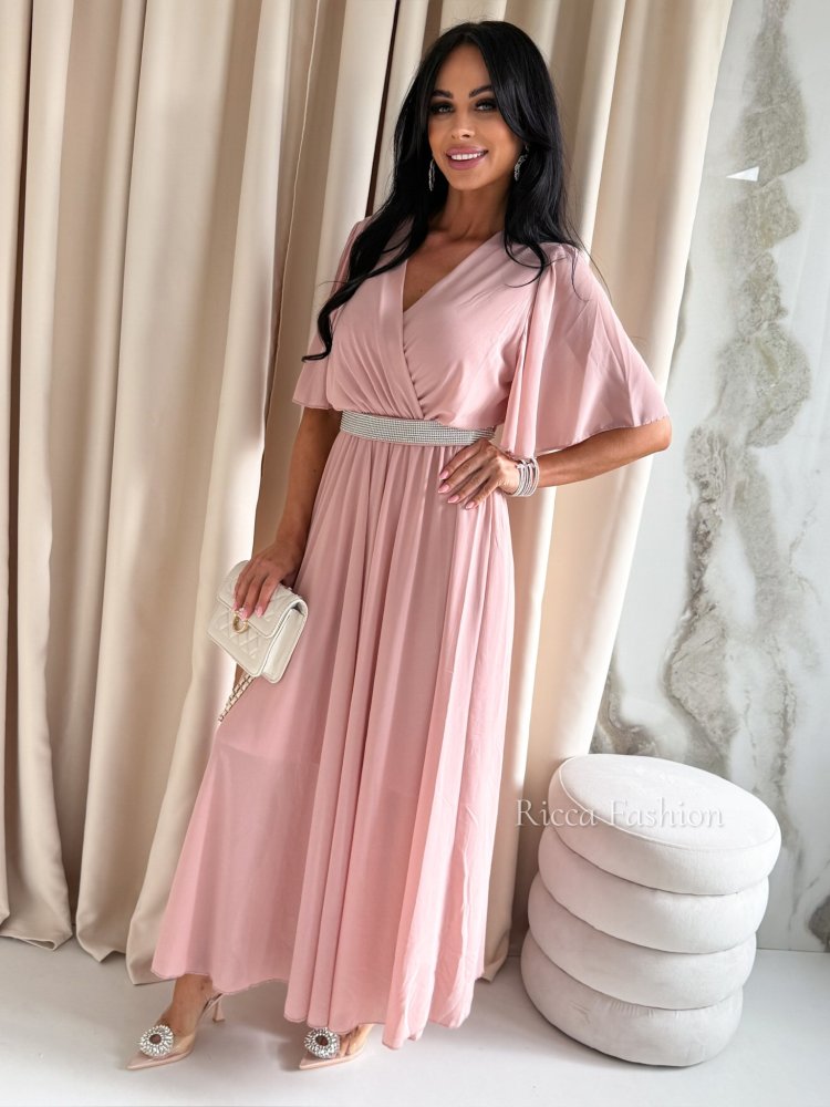 Sukienka szyfonowa maxi...