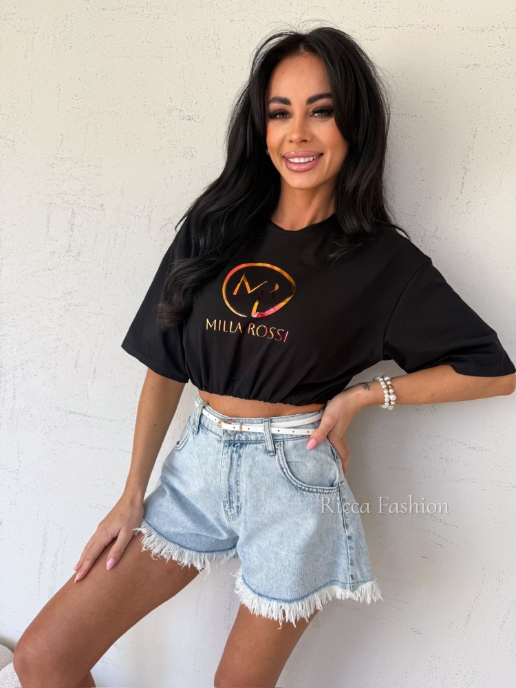 T-shirt/crop top MILLAROSI,...