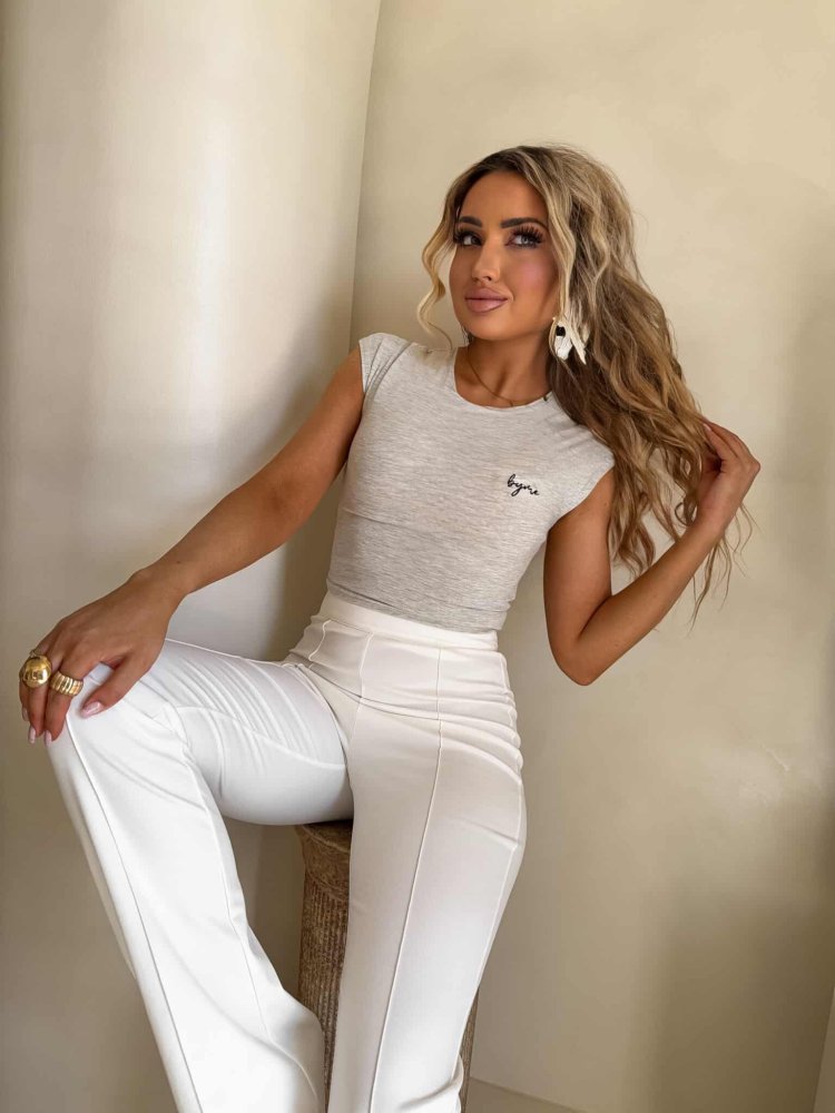 Bluzka LOVELY – szara