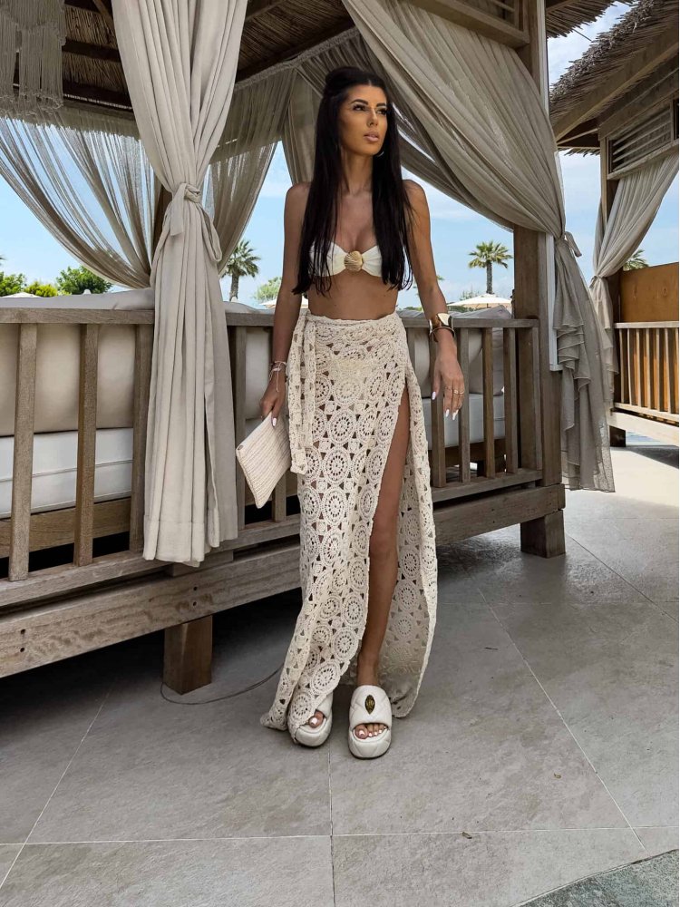 Spódnica PLAŻOWA – beżowa