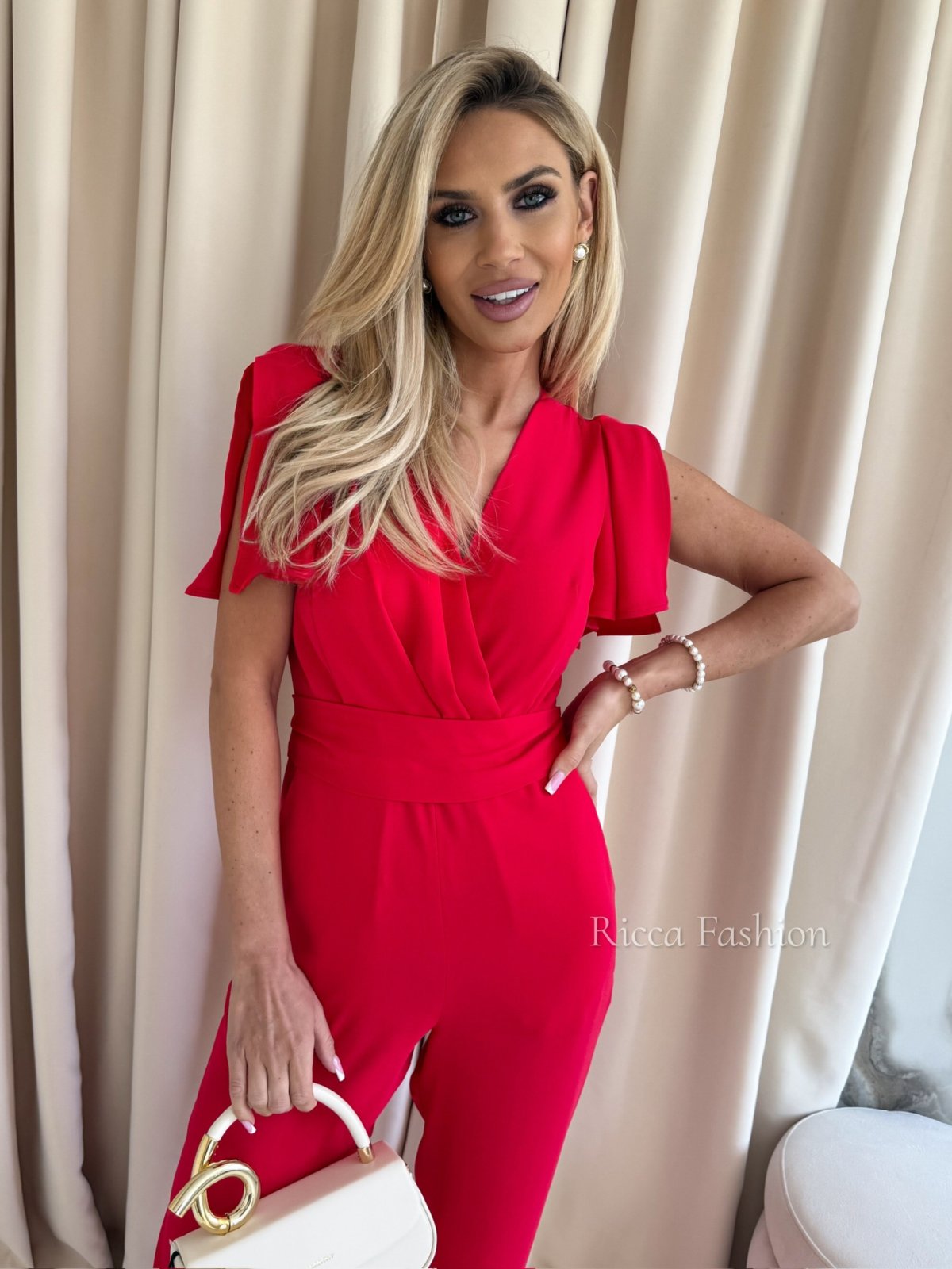 Kombinezon długi ALLURE , red