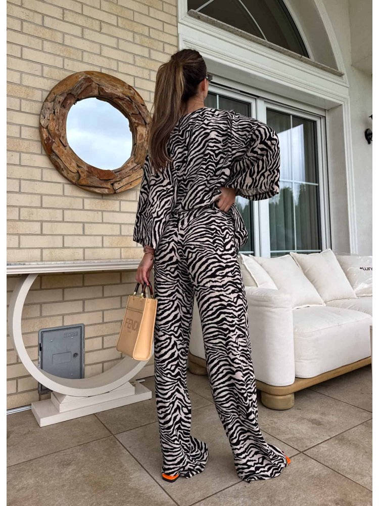 Komplet SILIA print zebra –...