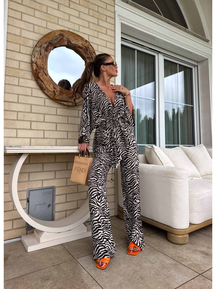 Komplet SILIA print zebra –...