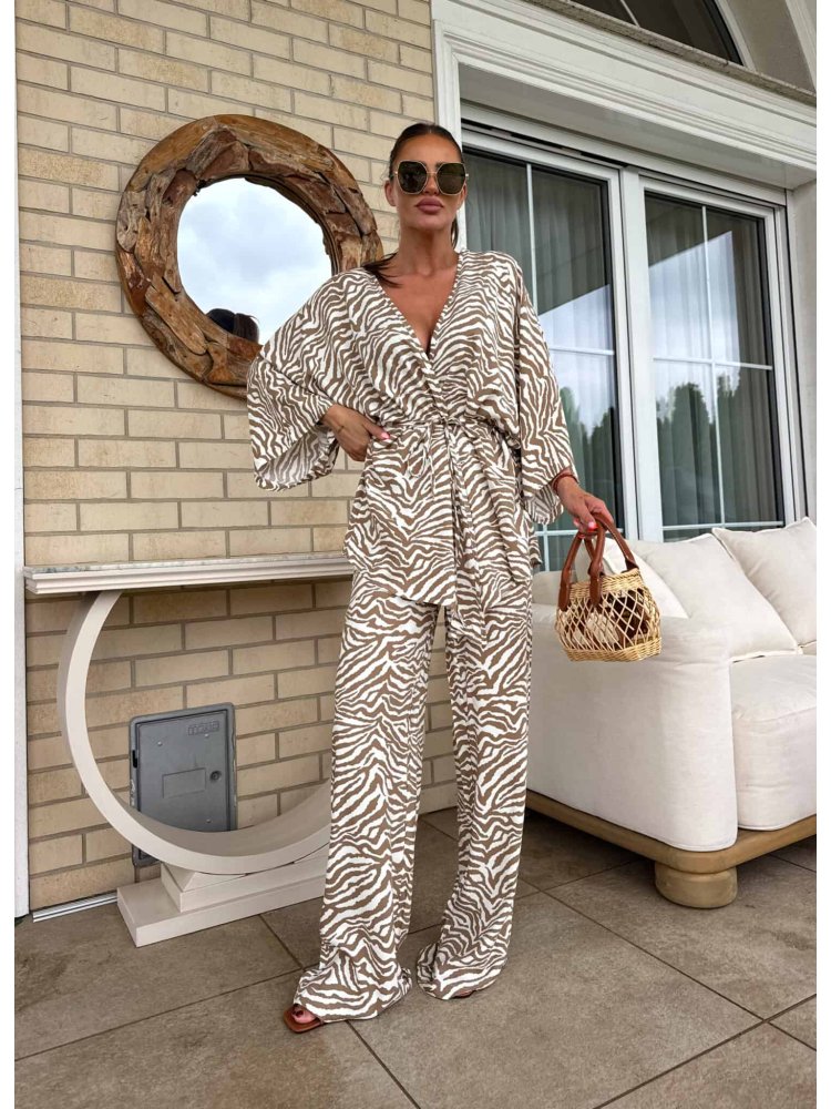 Komplet SILIA print zebra –...