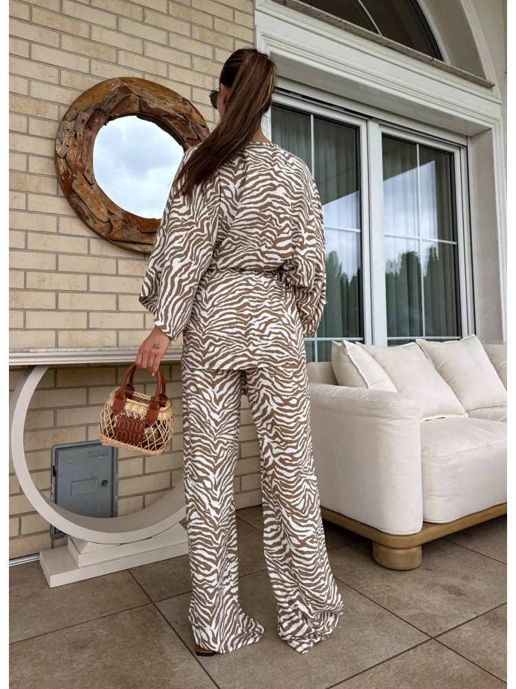 Komplet SILIA print zebra –...