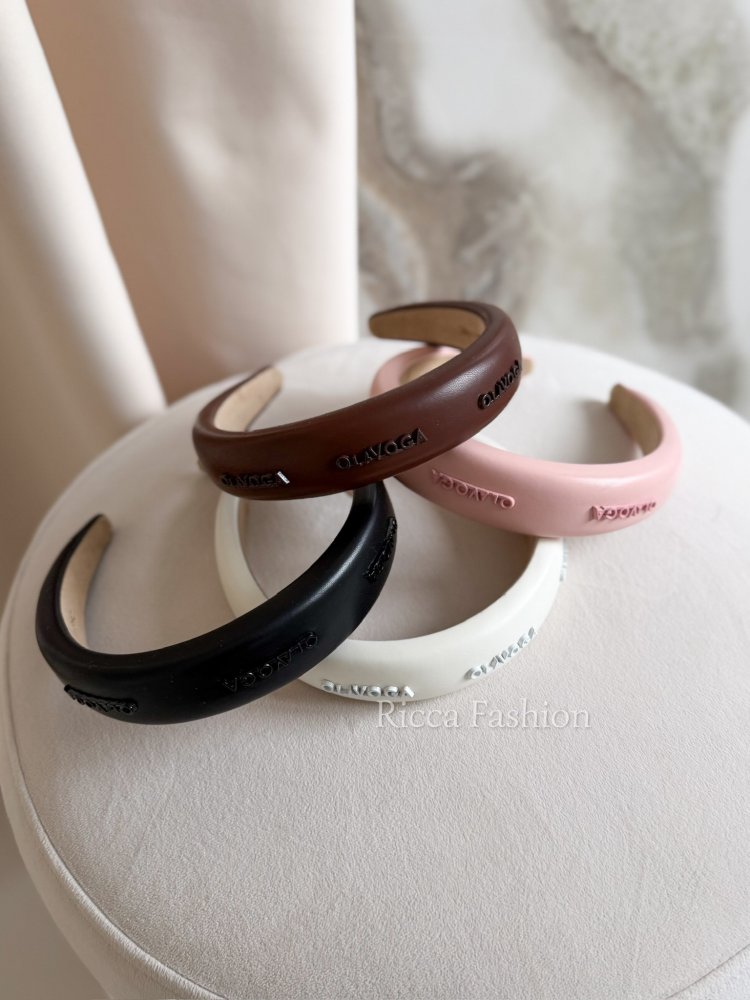Elegancka opaska PURRA , brown