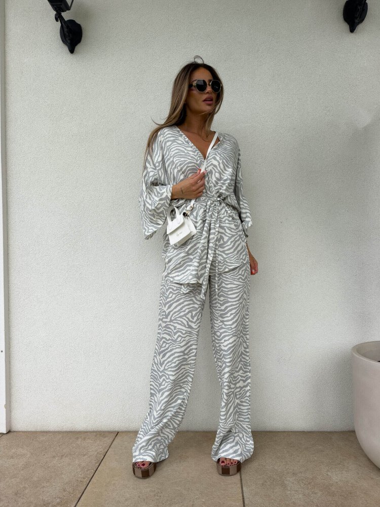 Komplet SILIA print zebra –...