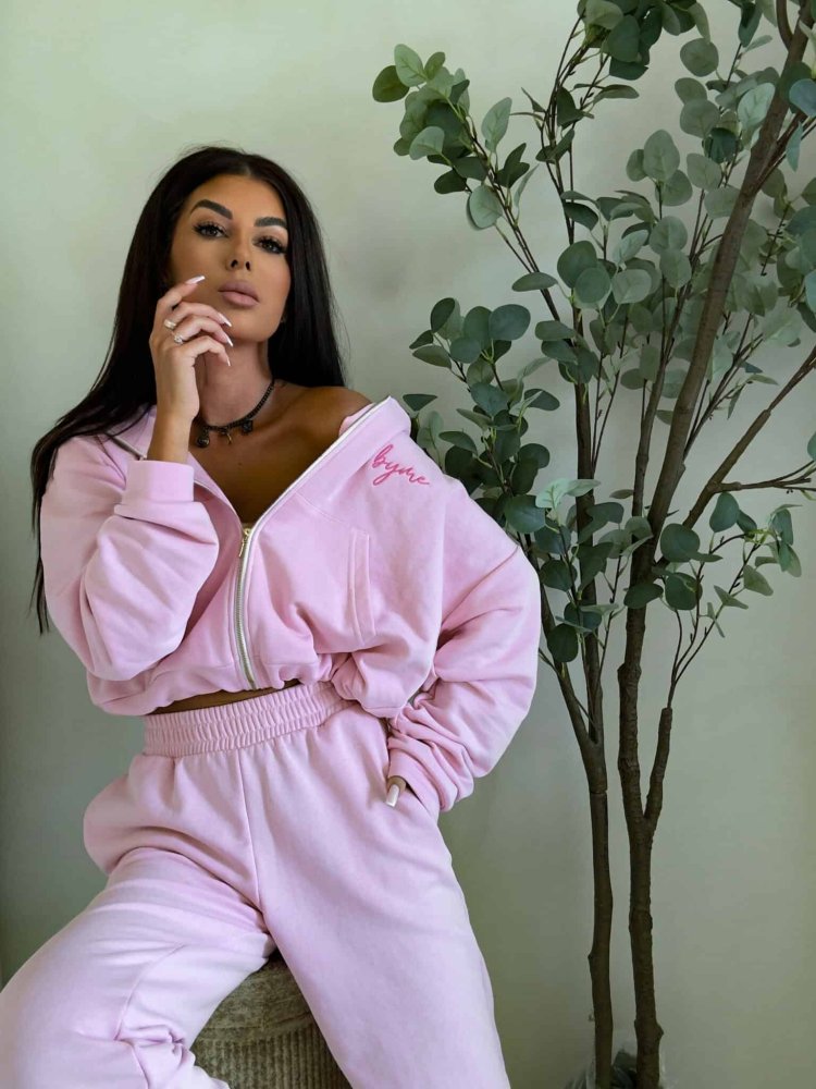 Bluza HOODIE – różowa