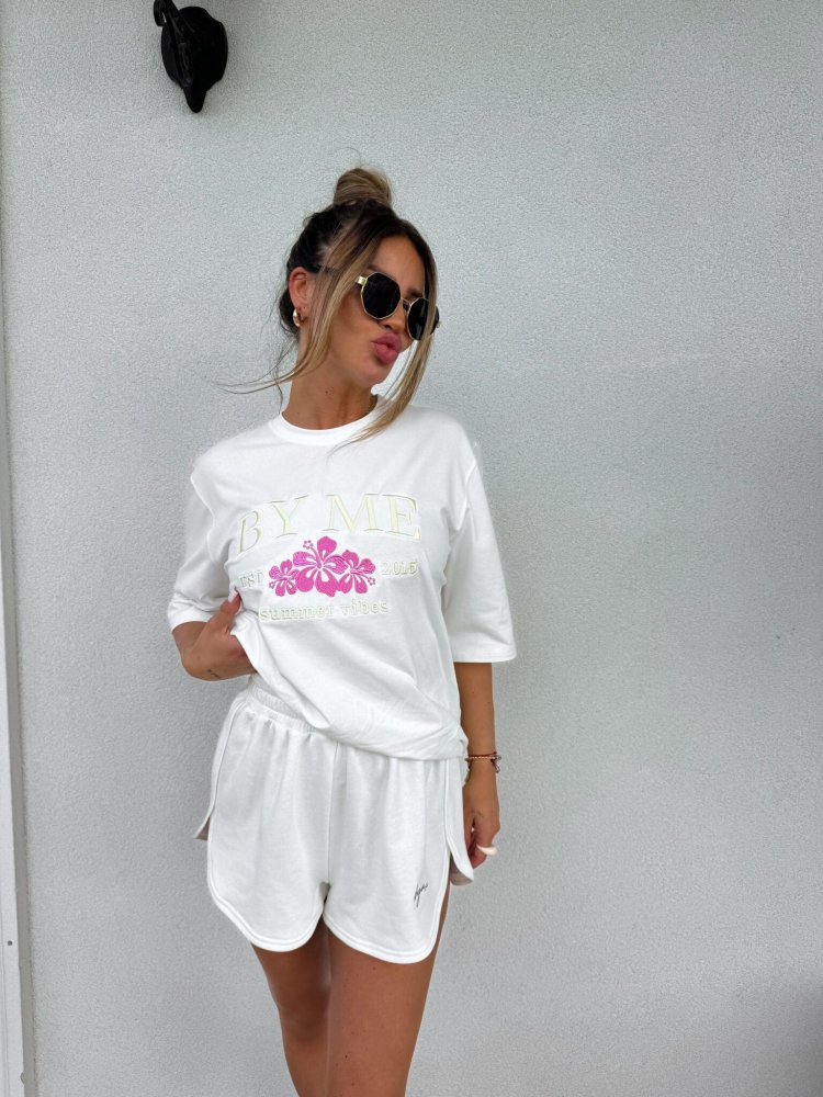 T-shirt VIBES – ecru