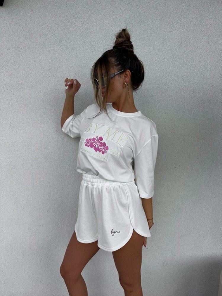 T-shirt VIBES – ecru