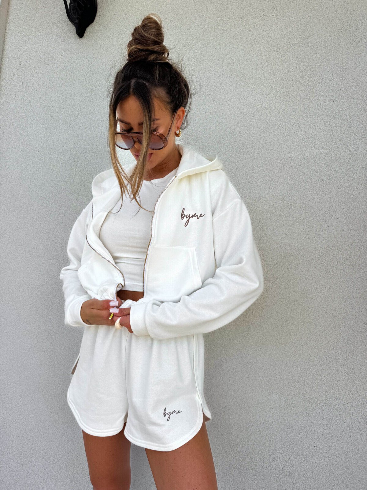 Bluza HOODIE – ecru