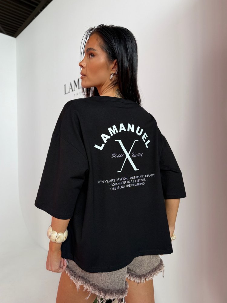 T-shirt LEGACY , czarny