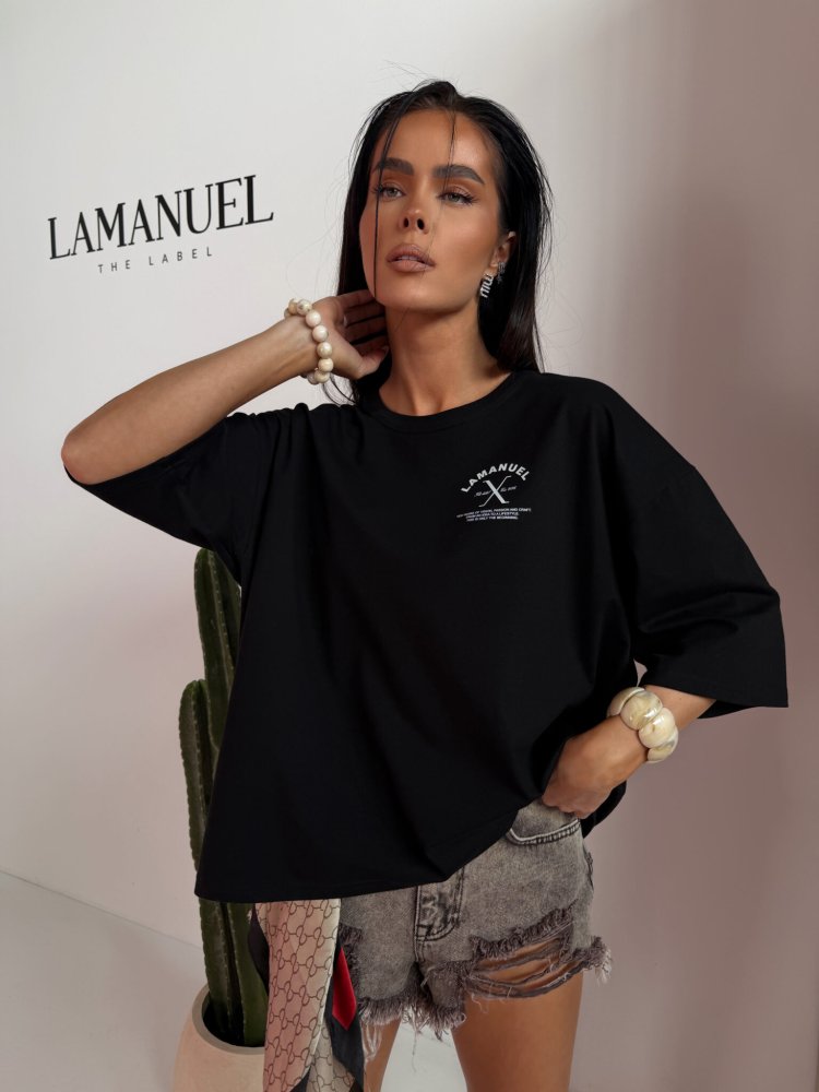 T-shirt LEGACY , czarny
