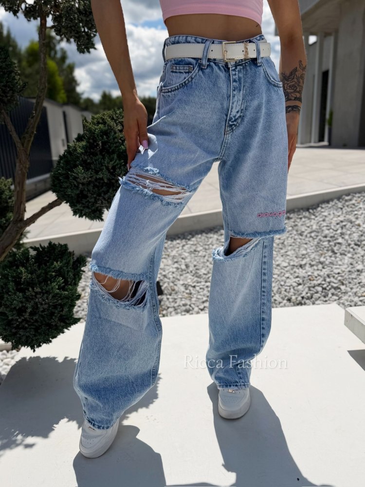 Spodnie jeansowe CELABU , blue