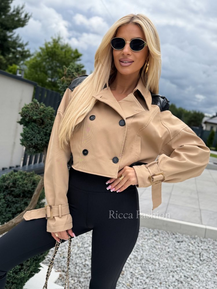 Kurtka/trencz AMANO , caramel