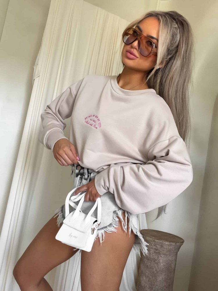 Bluza MONACO – jasny beż