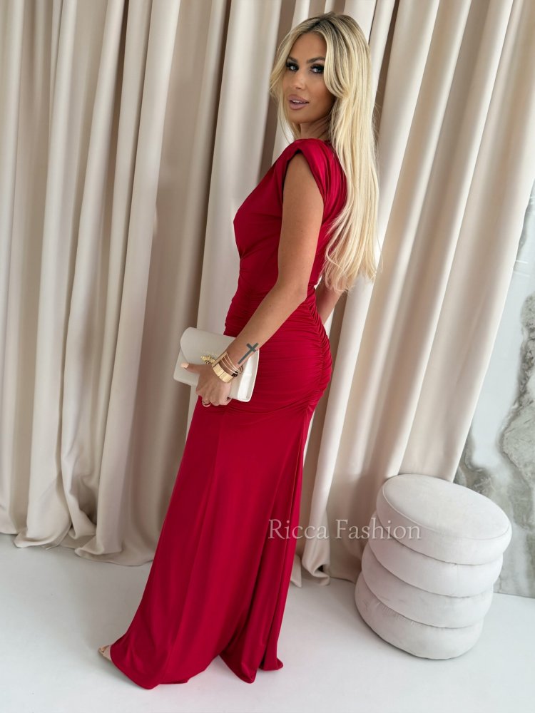 Sukienka maxi AFRODYTA , red