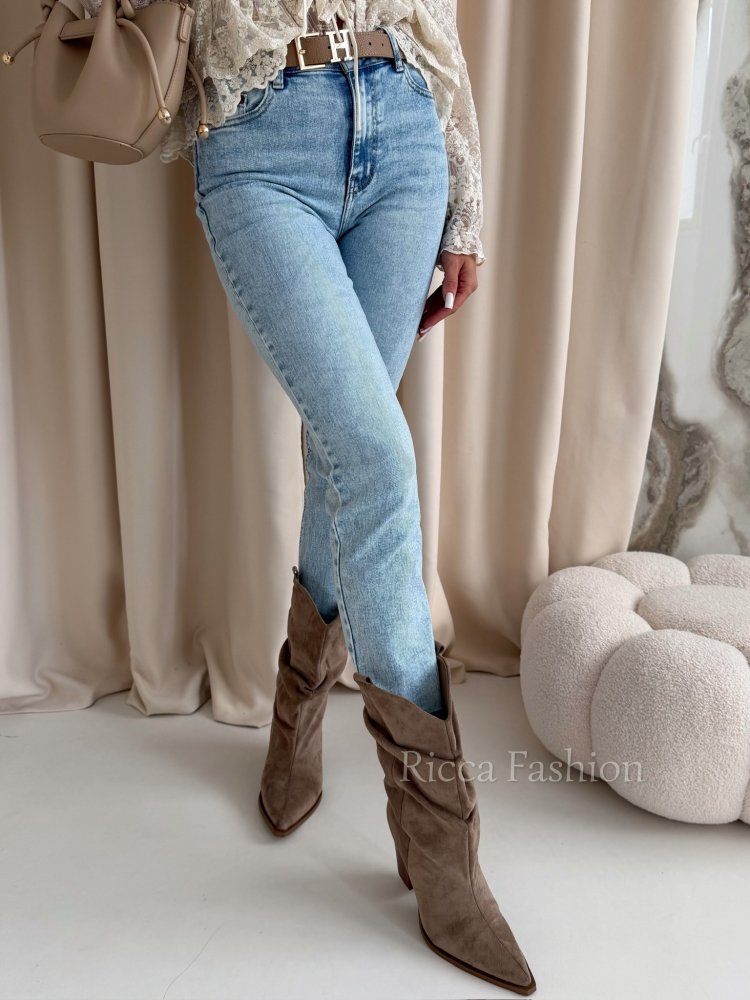 Spodnie mom fit SOHO slim,...