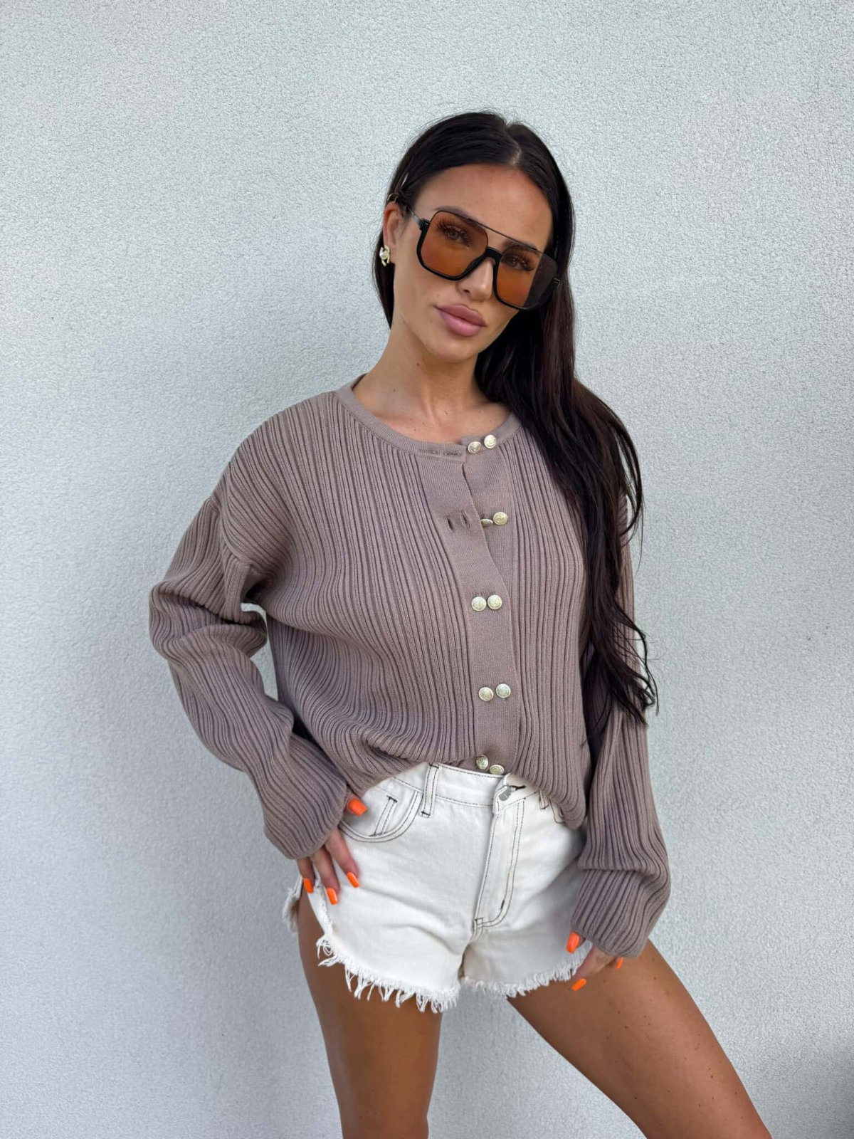 Sweter JASMIN – mokka