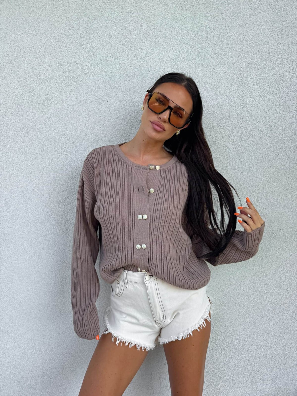 Sweter JASMIN – mokka