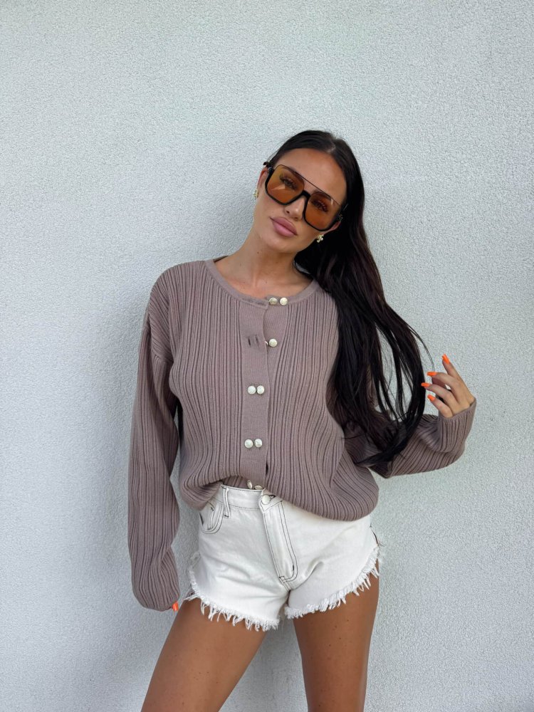 Sweter JASMIN – mokka