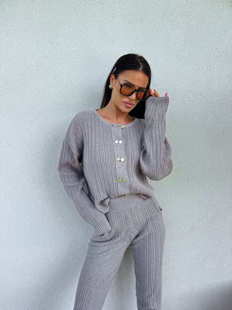 Sweter JASMIN – szary