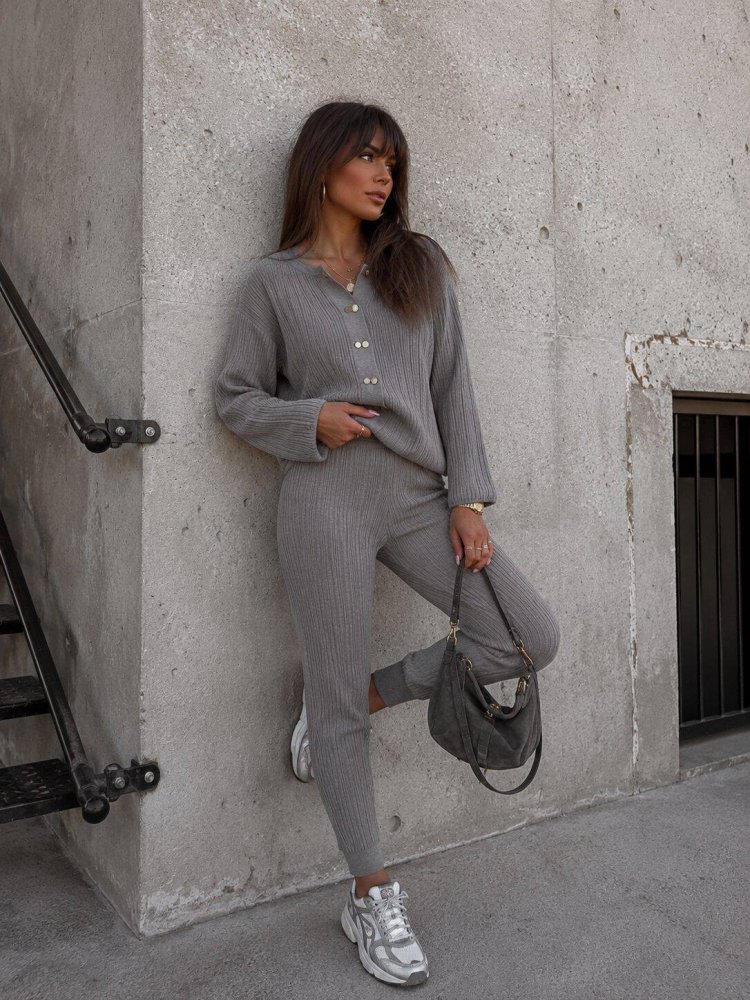 Sweter JASMIN – szary