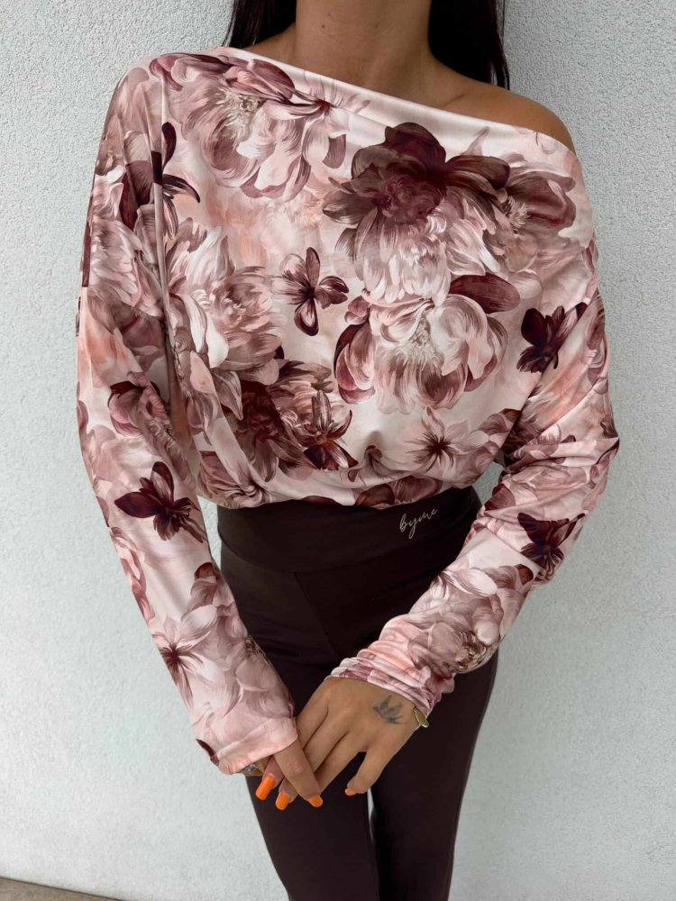 Bluzka ASYMETRIC print...
