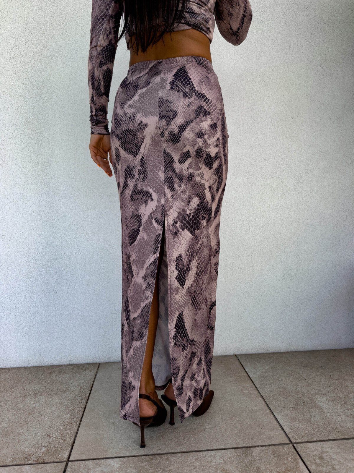 Spódnica VOGUE print – snake
