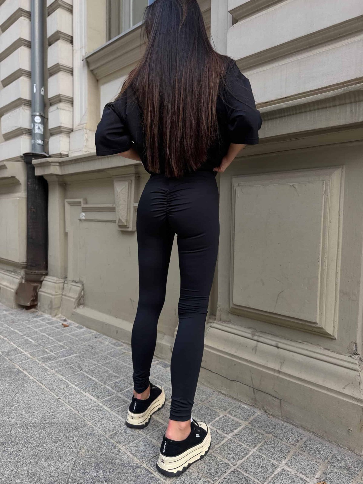 Legginsy TILLY czarne