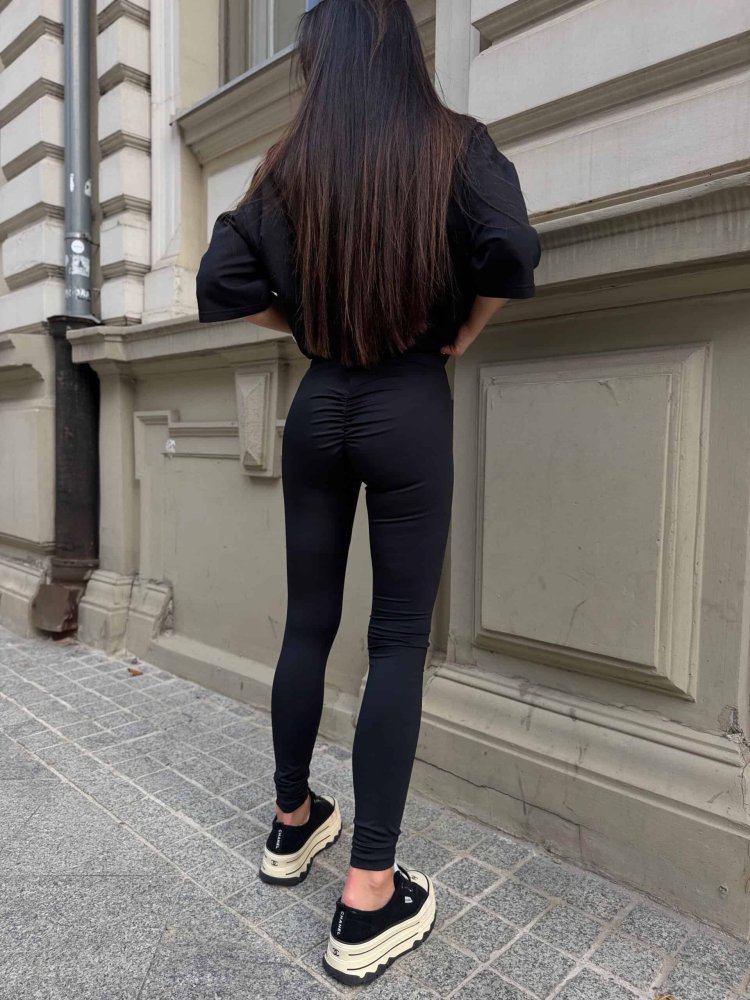Legginsy TILLY czarne