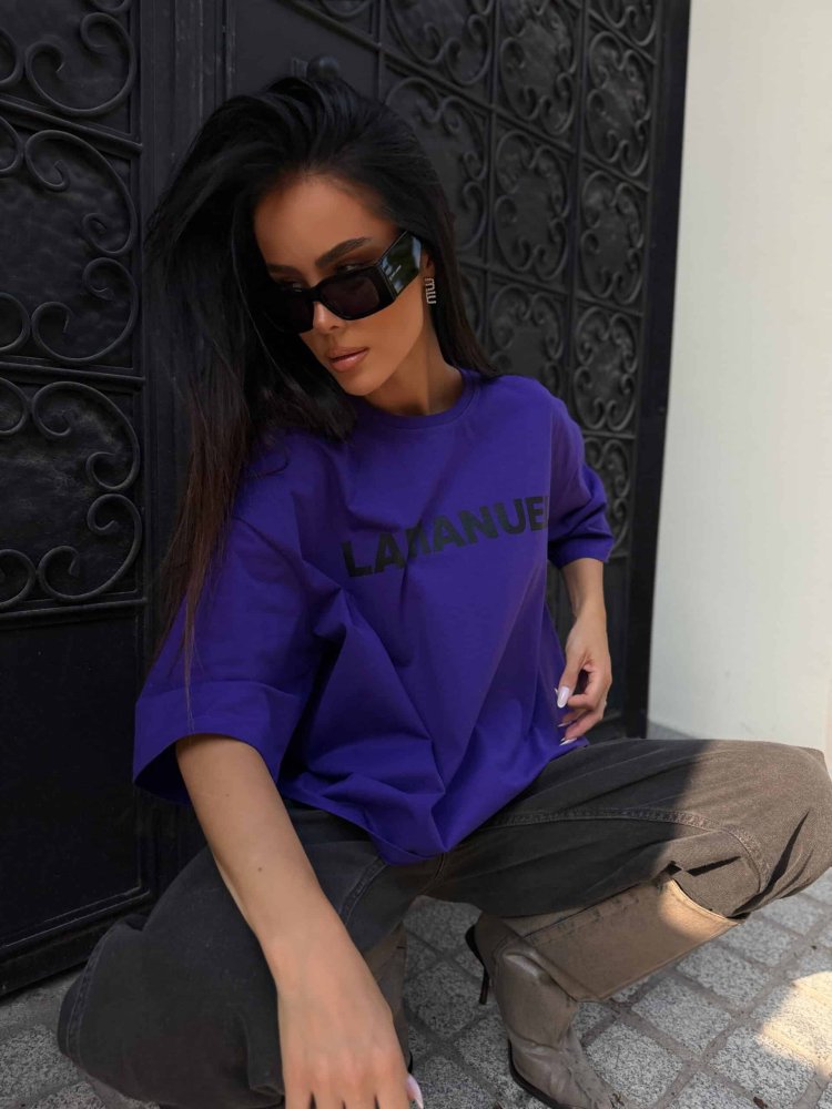 Tshirt BLANK fiolet