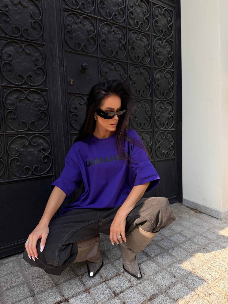 Tshirt BLANK fiolet